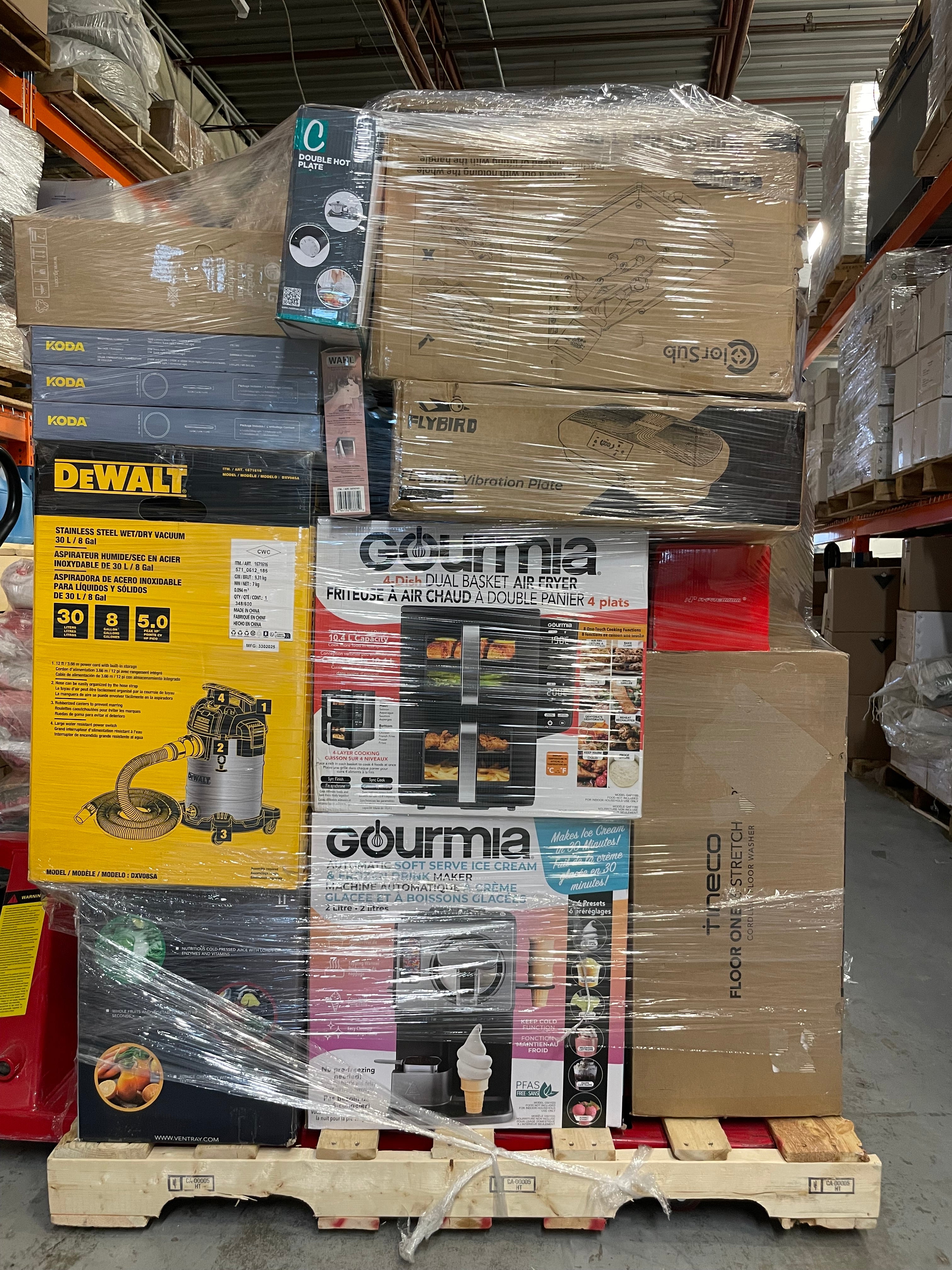 Manifested Household and Electronic Pallet #27