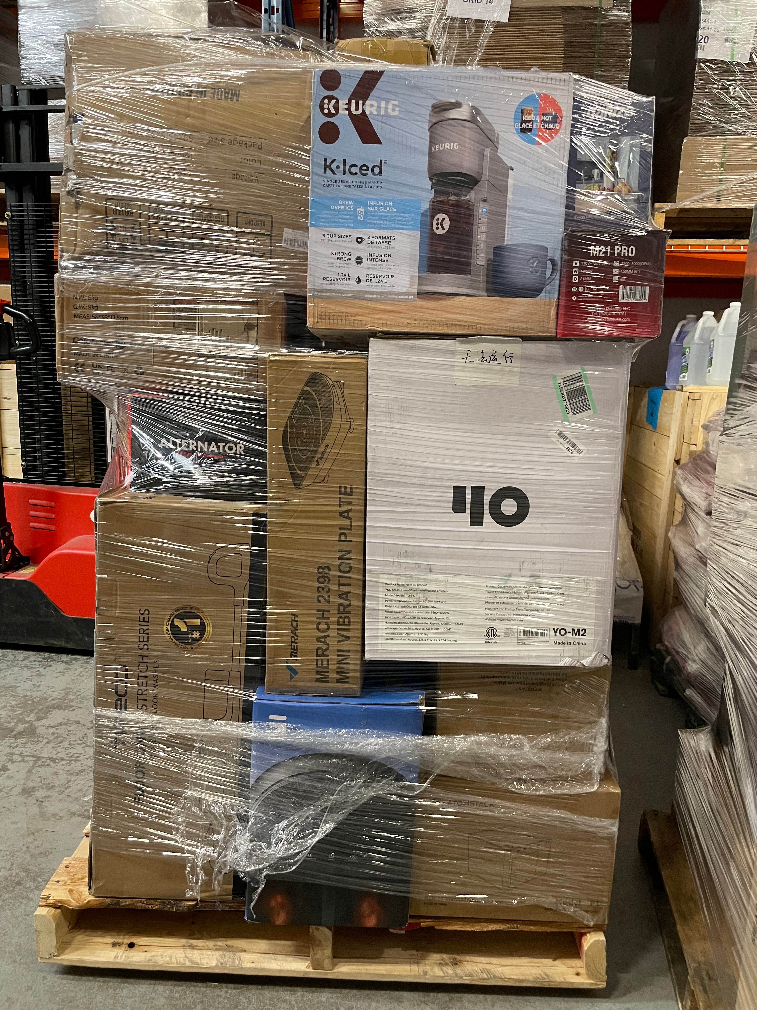 Manifested Household and Electronic Pallet #27