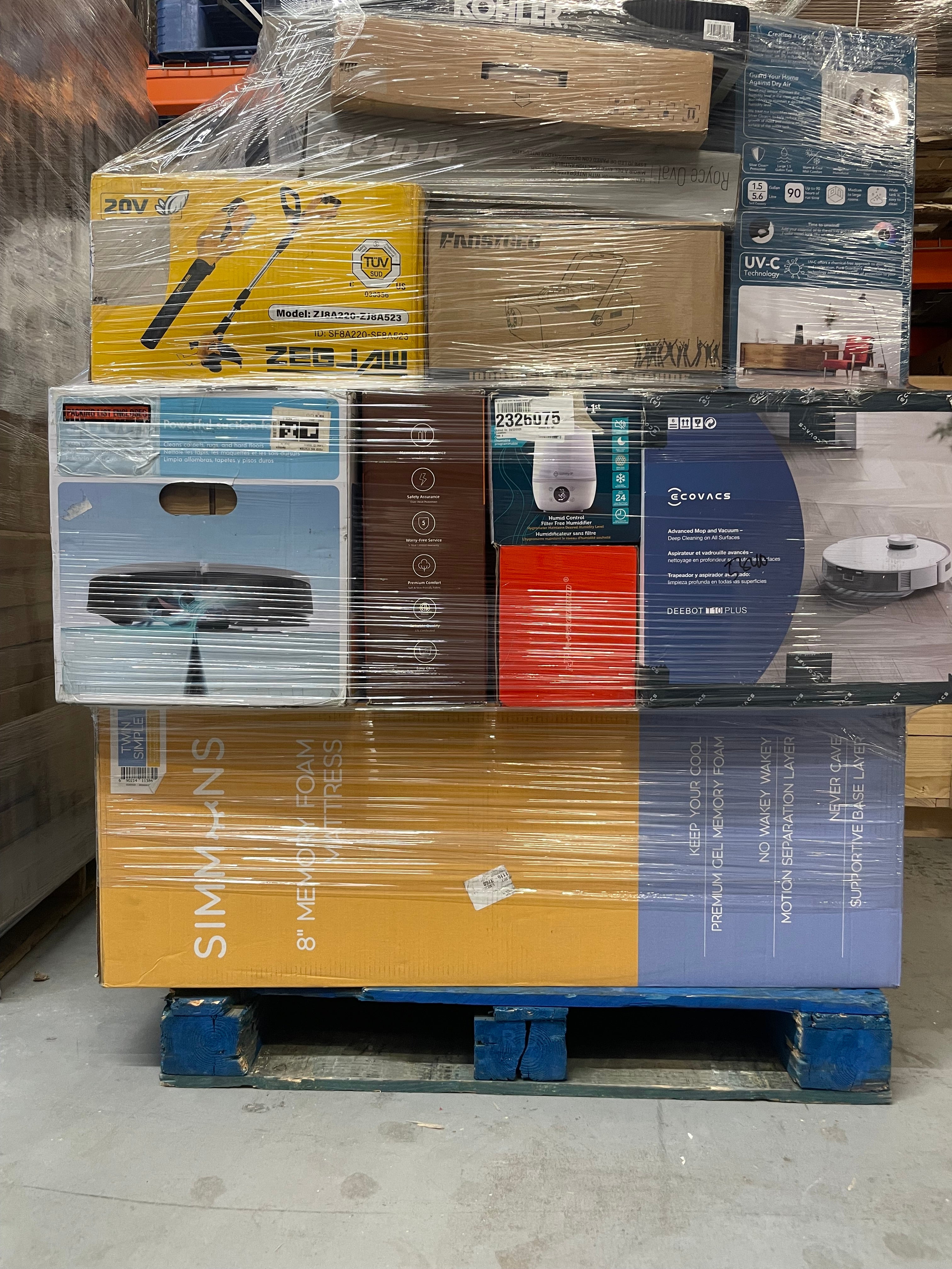 Manifested Household and Electronic Pallet Pallet #132