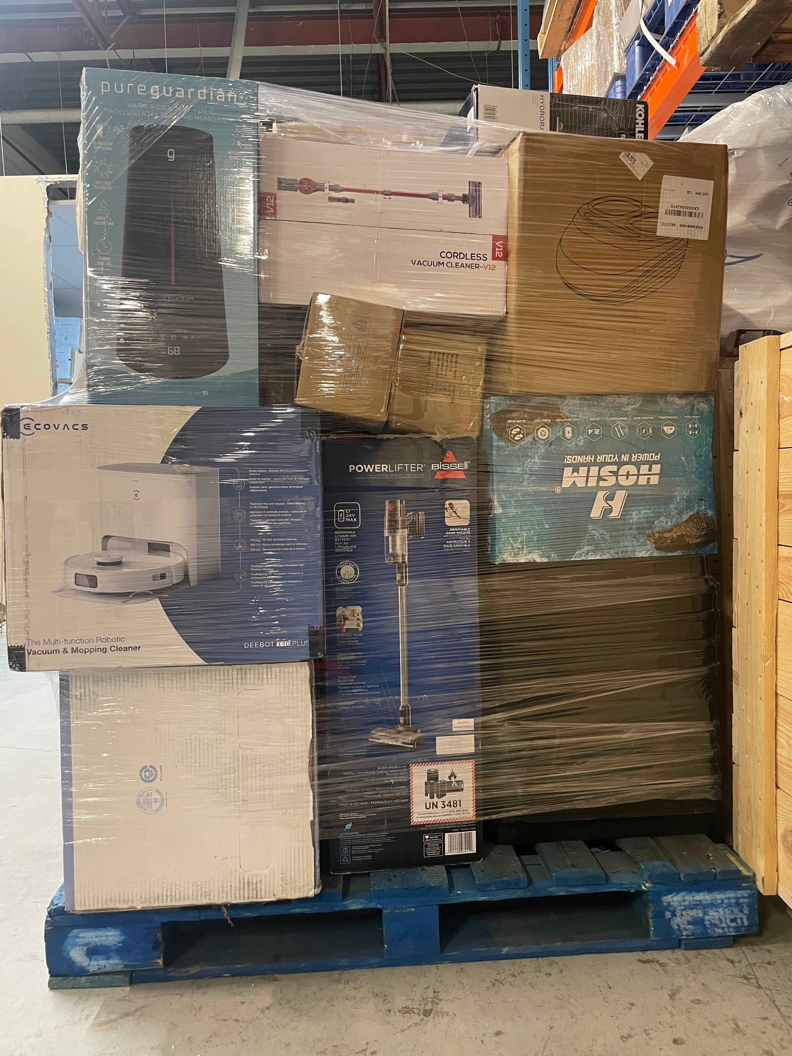 Manifested Household and Electronic Pallet Pallet #132