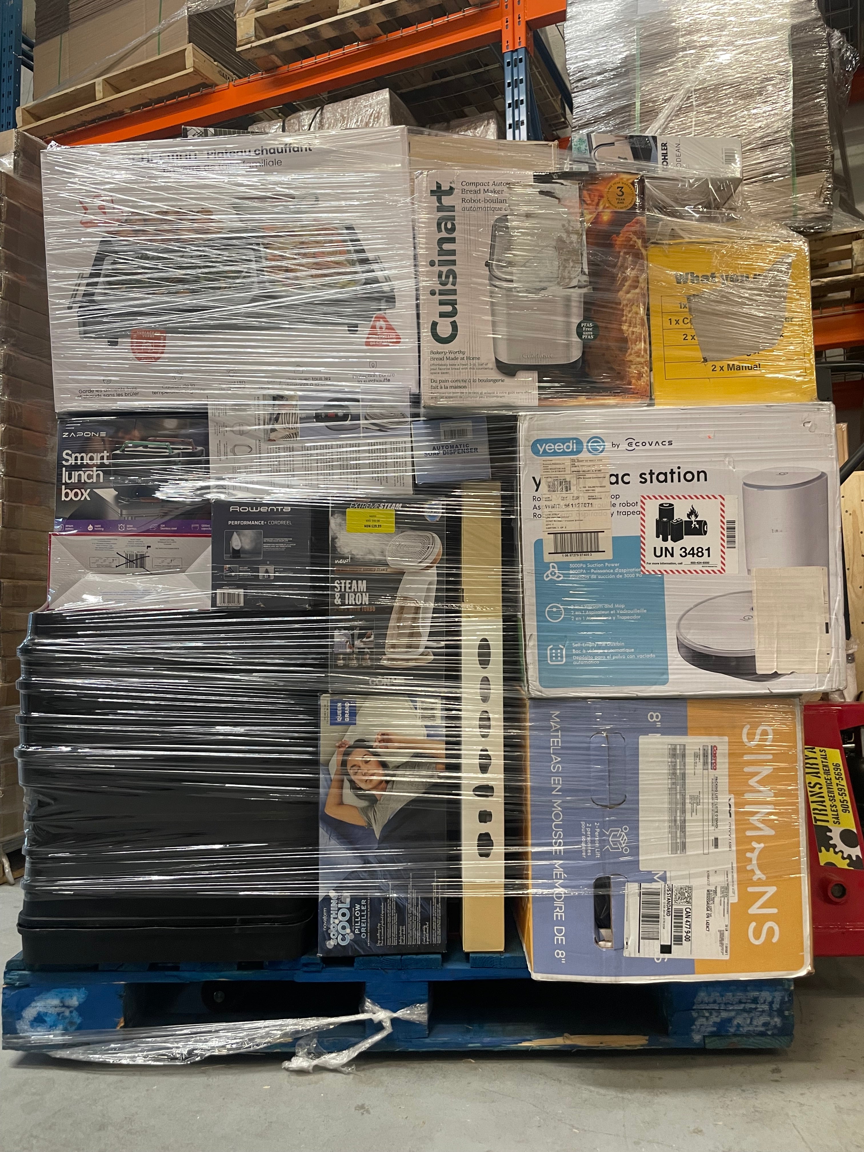 Manifested Household and Electronic Pallet Pallet #132