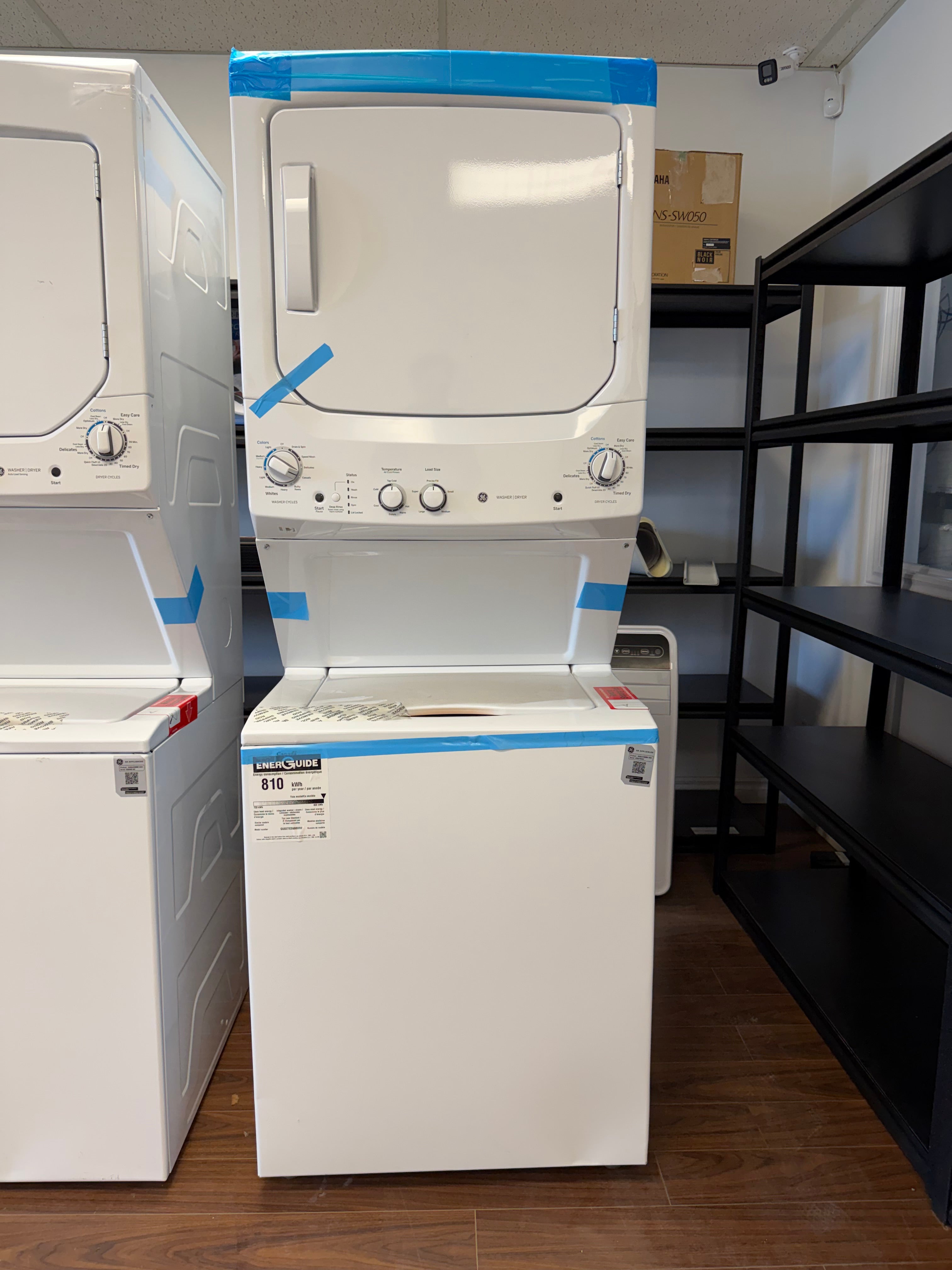 Open Box- GE GUD27ESMMWW Laundry Center, Agitator, White colour