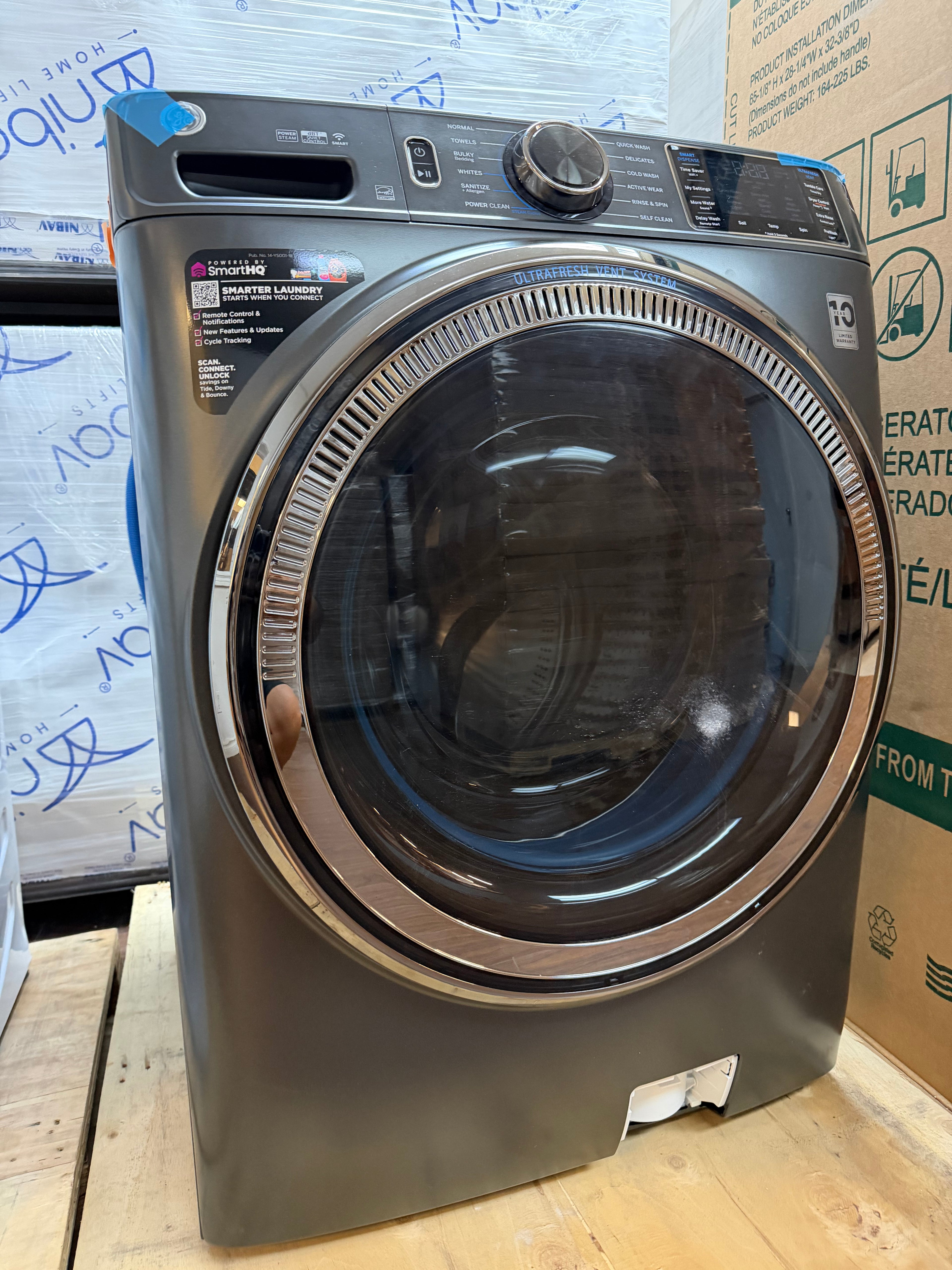 Open Box Brand new GE - w655spvds ra323327n fl washer ge carbon graphite