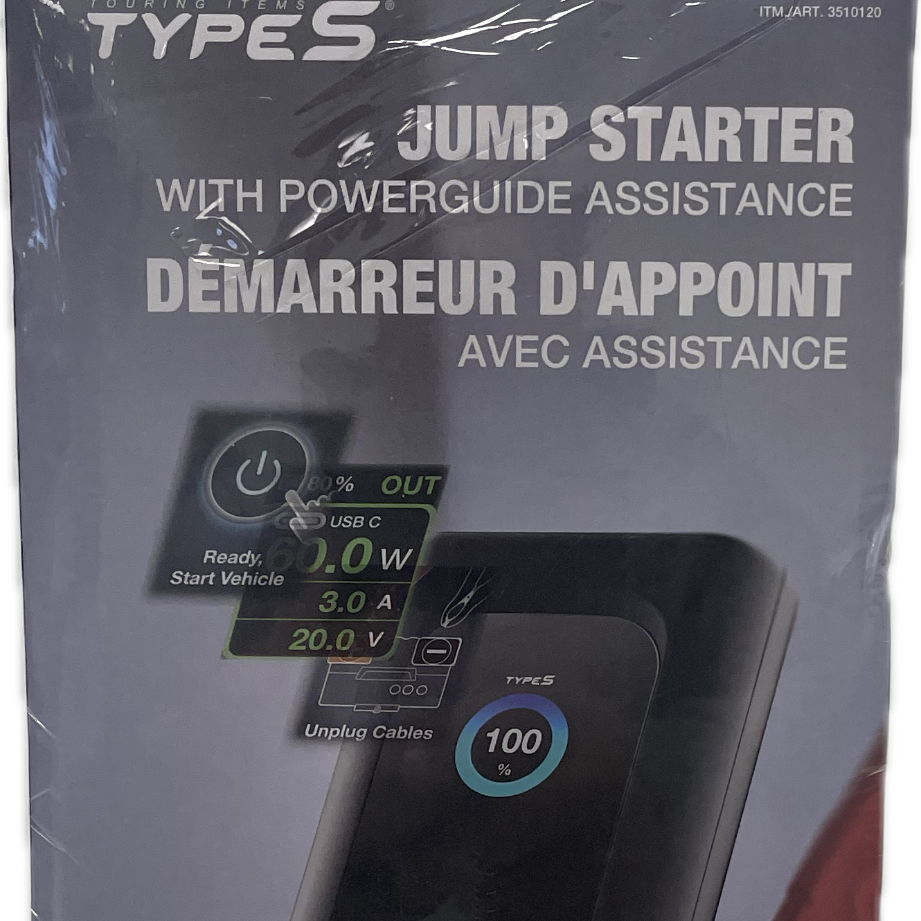 15 Pcs of Type S DC10 Car Jump Starter