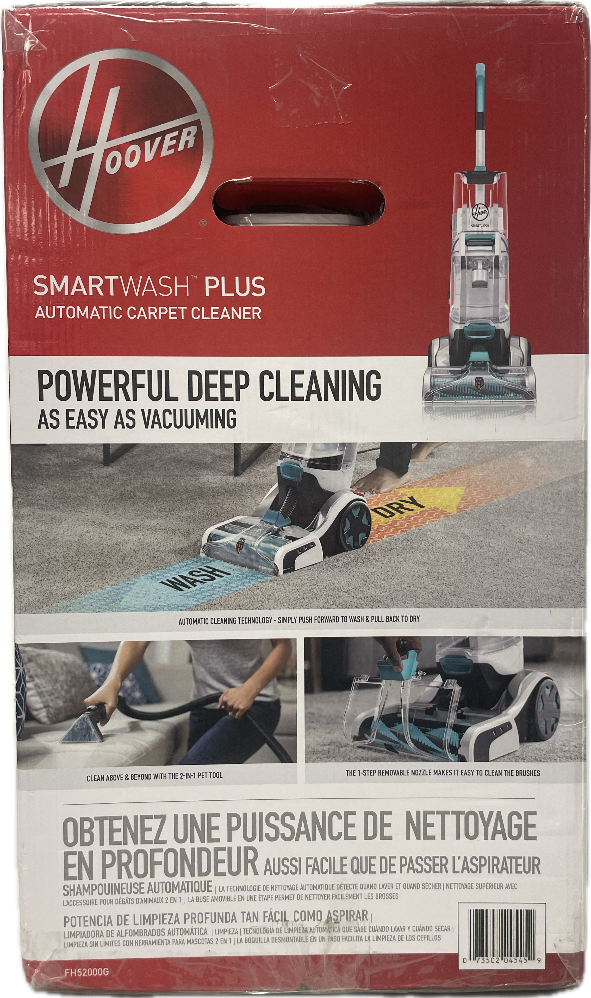 15 Pcs of Hoover Smart wash Plus Automatic Carpet Cleaner
