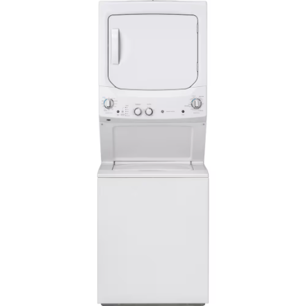 Open Box-Brand new GE Washer & Electric Dryer Laundry Unit, White - GUD24ESMMWW